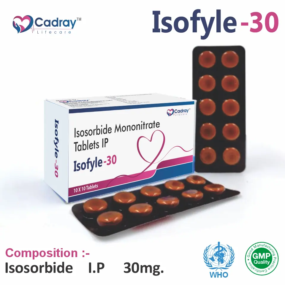 Isosorbide Mononitrate 30 mg Tablet PCD Pharma Franchise